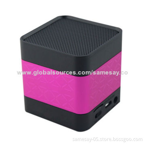 2014 Mini Wireless Bluetooth Speaker, Aux-in, Micro USB, Memorize 8 Bluetooth Devices